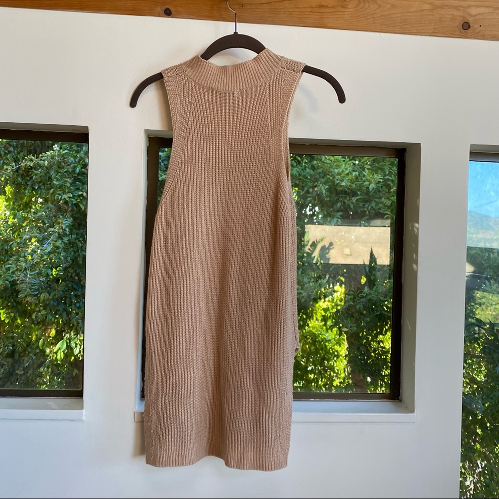 Azalea Mock neck Sweater Tunic Tank
